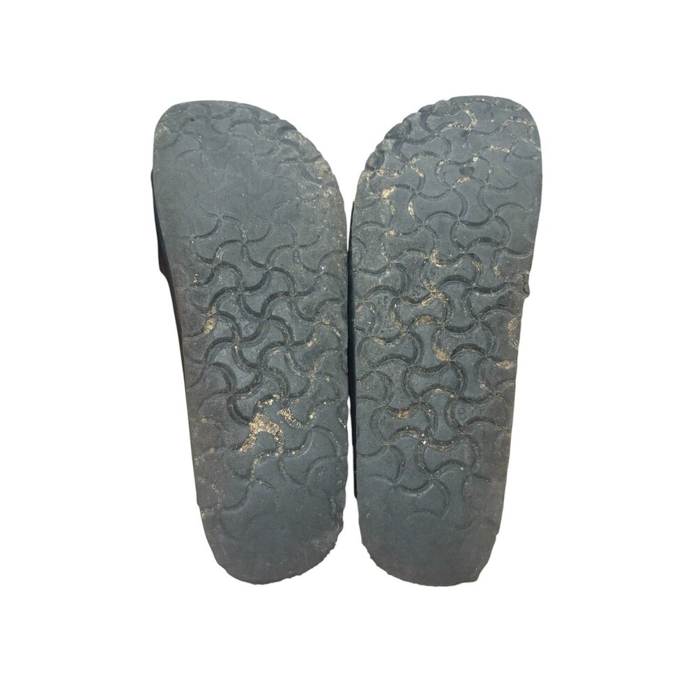Birkenstock Arizona Birko-Flor Black Sandals Size 40 EU 9-9.5 US - Picture 7 of 8